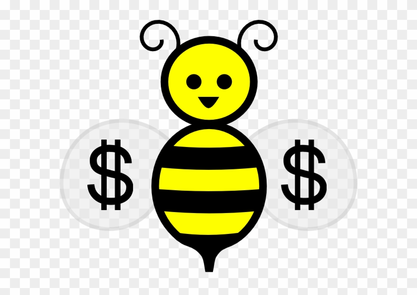 2016 03 Bees Money - Honey Bee Clip Art #356421