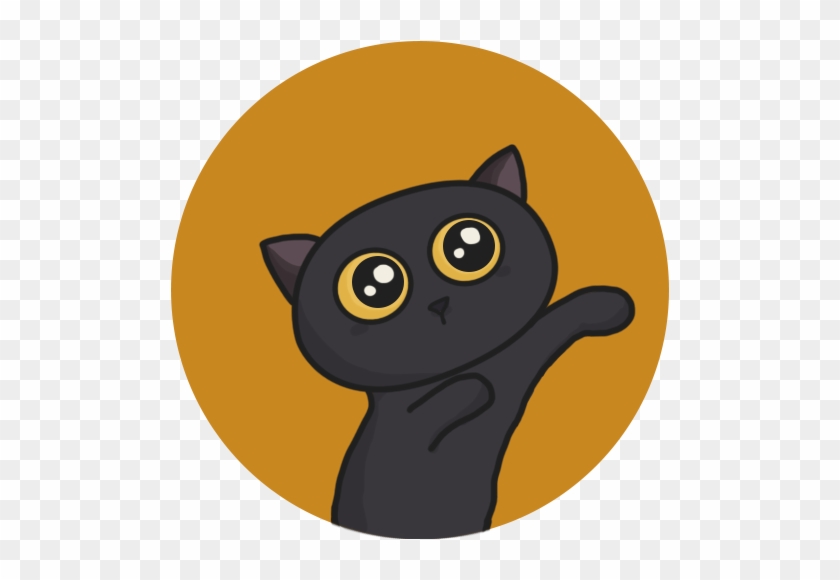 These Are Some Cats Avatar I Drew During My Free Time  Black Cat  Free  Transparent PNG Clipart Images Download