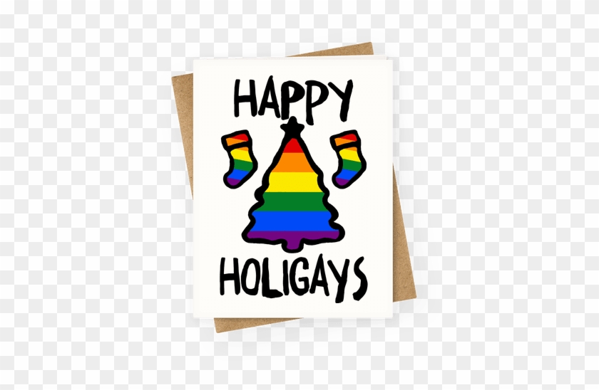 Show Off Your Love Of The Holidays With This Christmas - Happy Holigays #356788