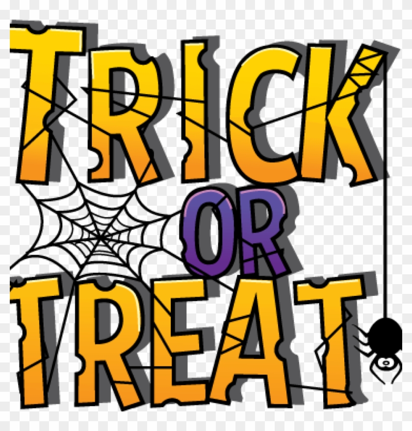 Trick Or Treat Clipart Trick Or Treat Clip Art Trick - Trick Or Threat Collection Halloween Party Trucker #356822