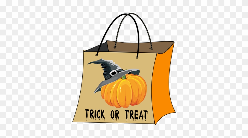 Treat - Clipart - Trick Or Treat Bag Clip #356830