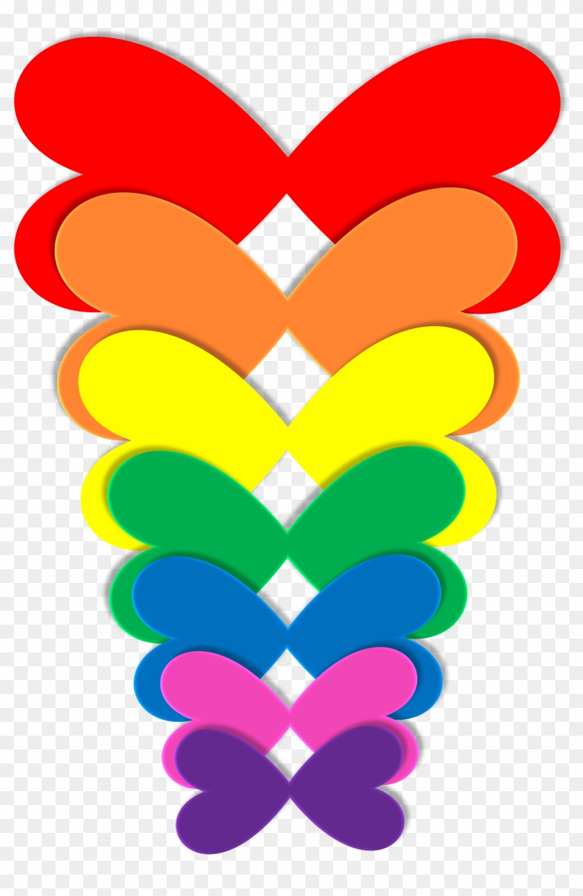 Rainbow Flower Cliparts 16, - Rainbow #356853