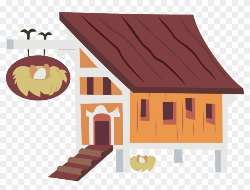 Hen House - Hen House Clipart #356905