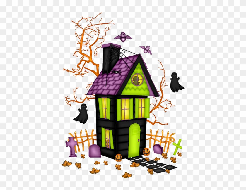 Halloween - Haunted Houses Halloween Clipart #357004