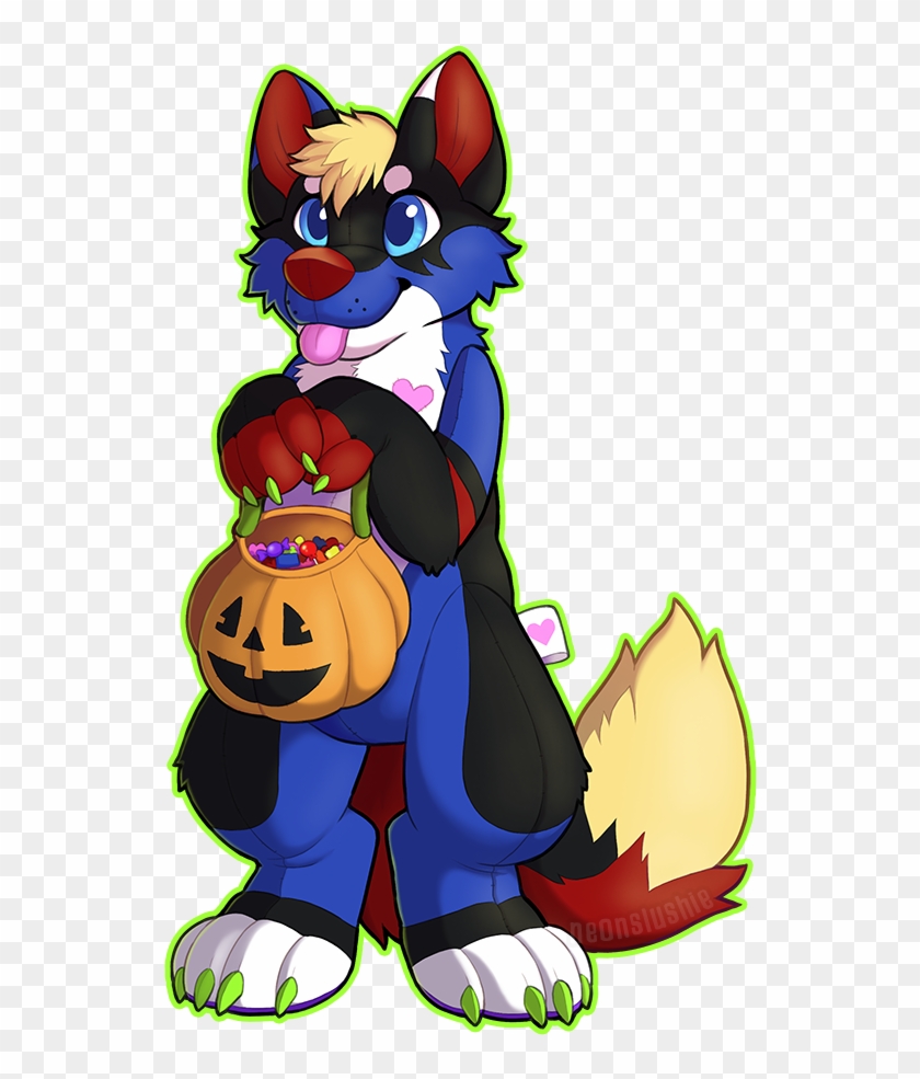 Neonslushie 241 24 Trick Or Treat By Neonslushie - Furry Fandom #357089