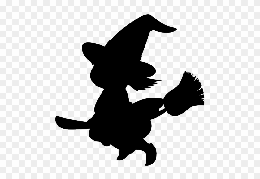 Clip Art - Silueta De Brujas Para Halloween #357113