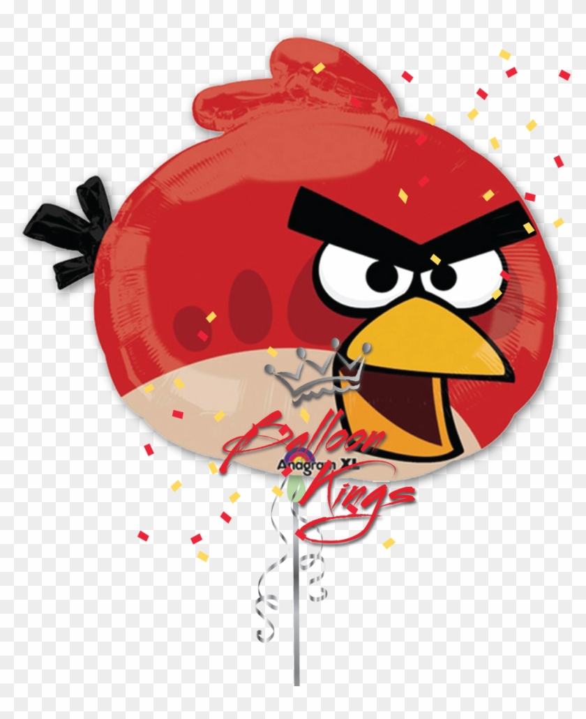 Angry Birds Red Bird - Angry Birds Foil Balloons #357114