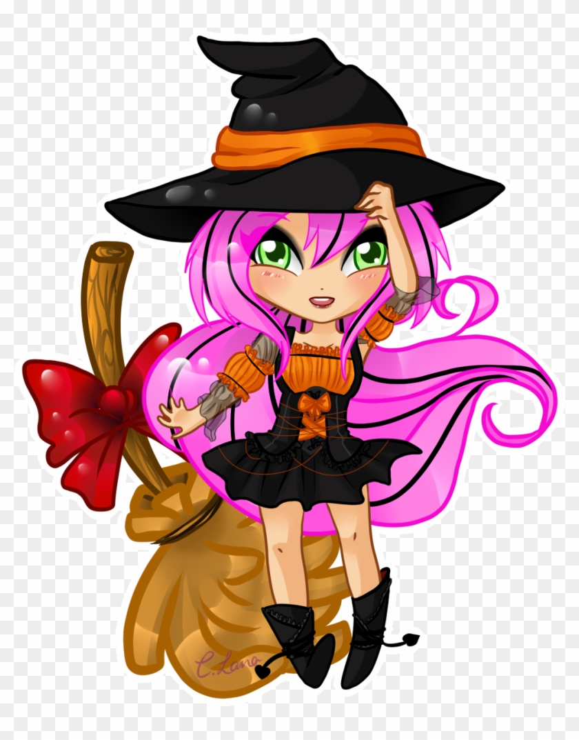 Halloween Chibi Sakura By Lanafeng - Halloween Manga Chibi #357124