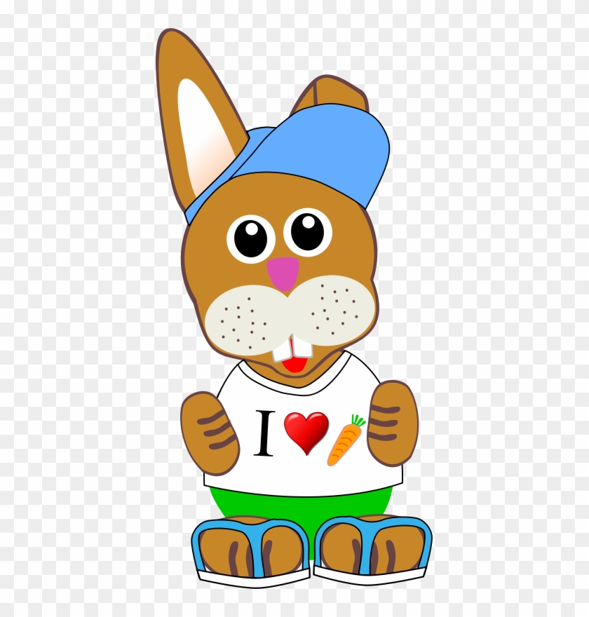 Free Funny Bunny With Summer Fashion Wear - Funny Messages In Hindi For Girlfriend #357196