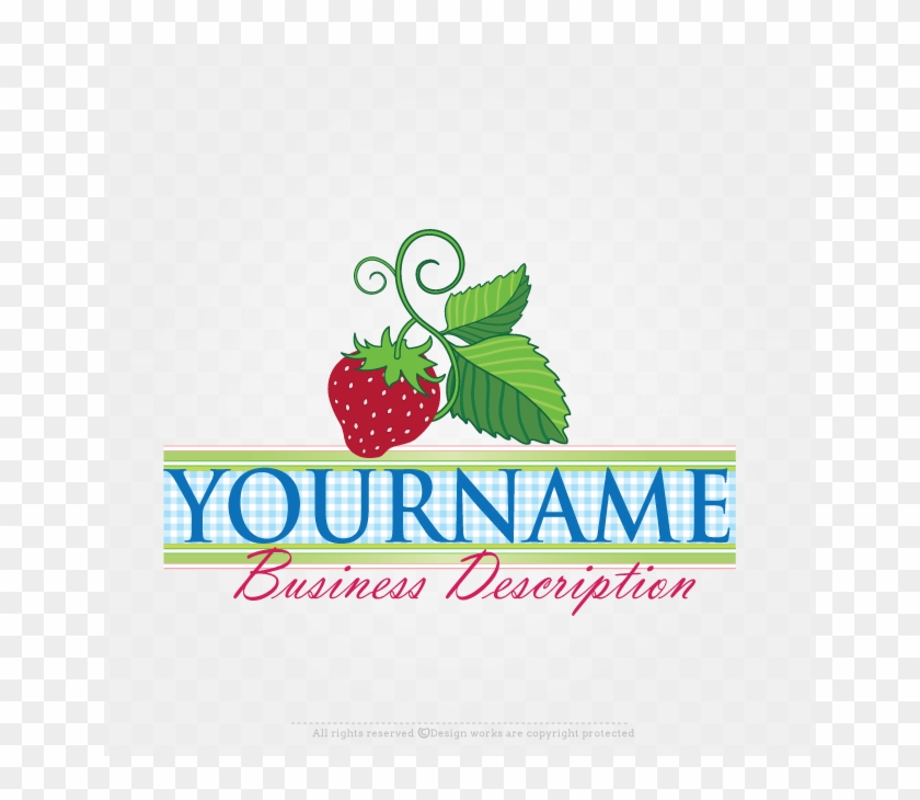 Create A Strawberry Label Logo Template With Our Free - Church Logo Design Free #357319