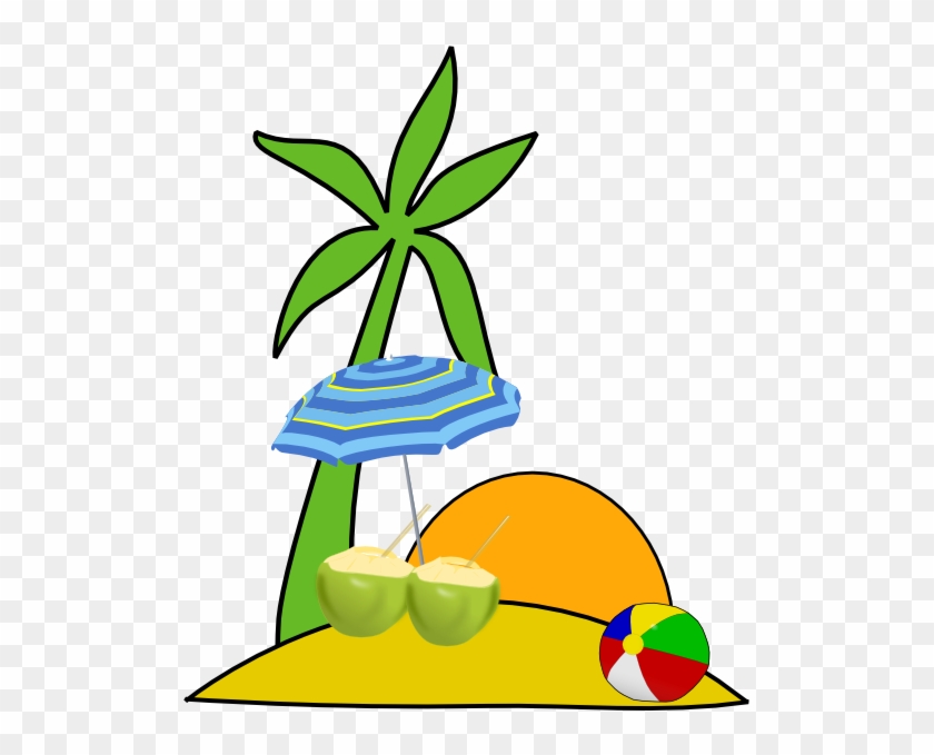 Clipart Of Beach Scene #357404