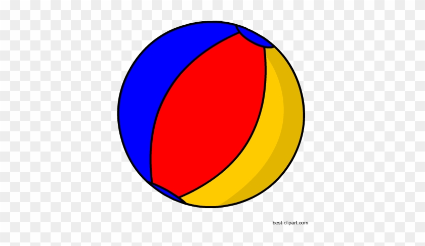 Free Beach Ball Clip Art Image - Beach Ball #357425