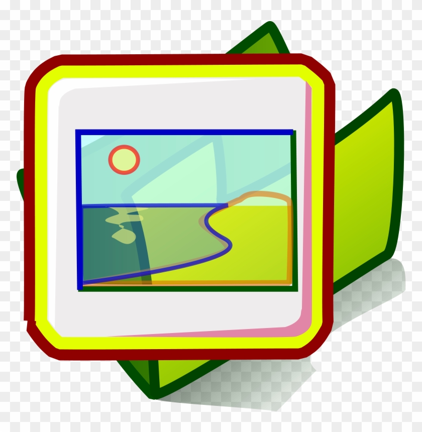 Icon, Folder, Beach, Theme, Picture - Clip Art #357554