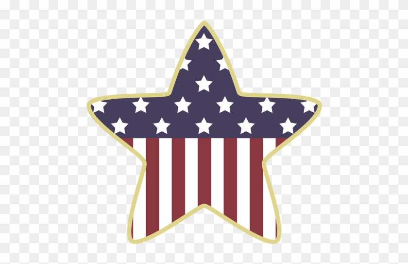 Inshv Альбом / American Celebration/independence Day/this - Clip Art Star American Flag #357621