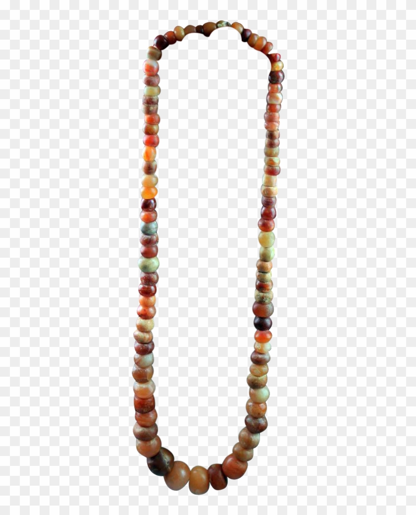 Pre-columbian Tairona Carnelian Bead Collection Necklace - Bead #357771