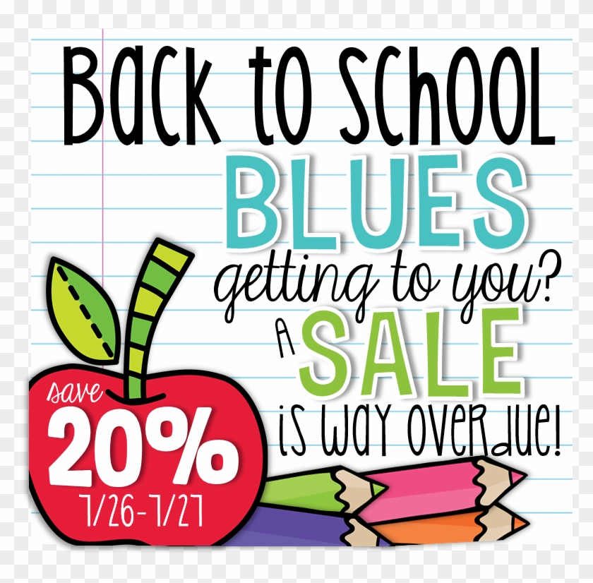 Back To School Blues Sale {and Freebies } - School #357820