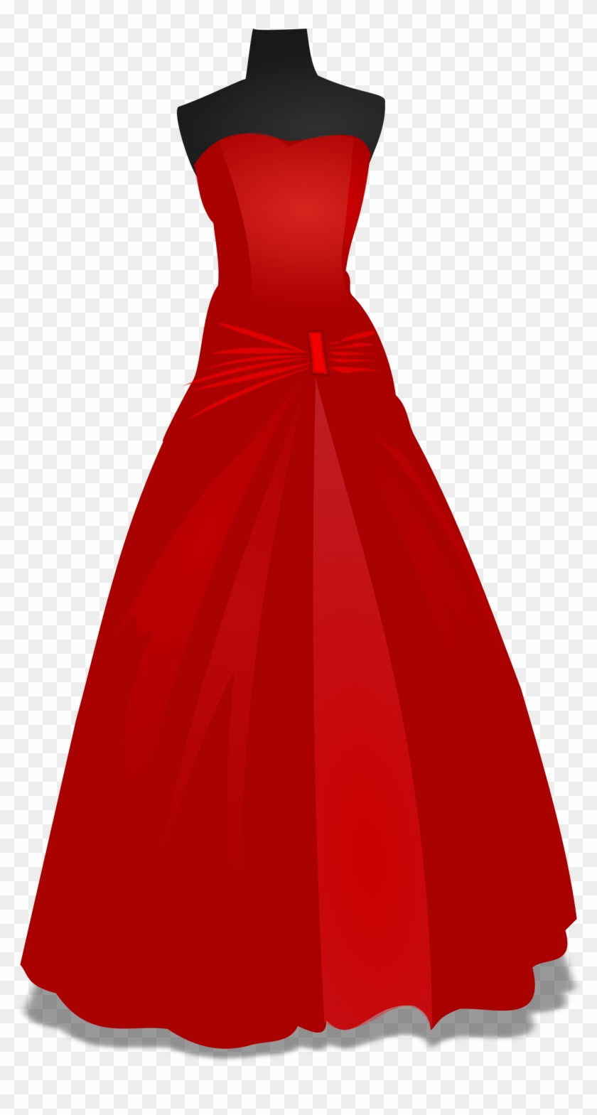Clipart Gown - Prom Dress Clipart #357822
