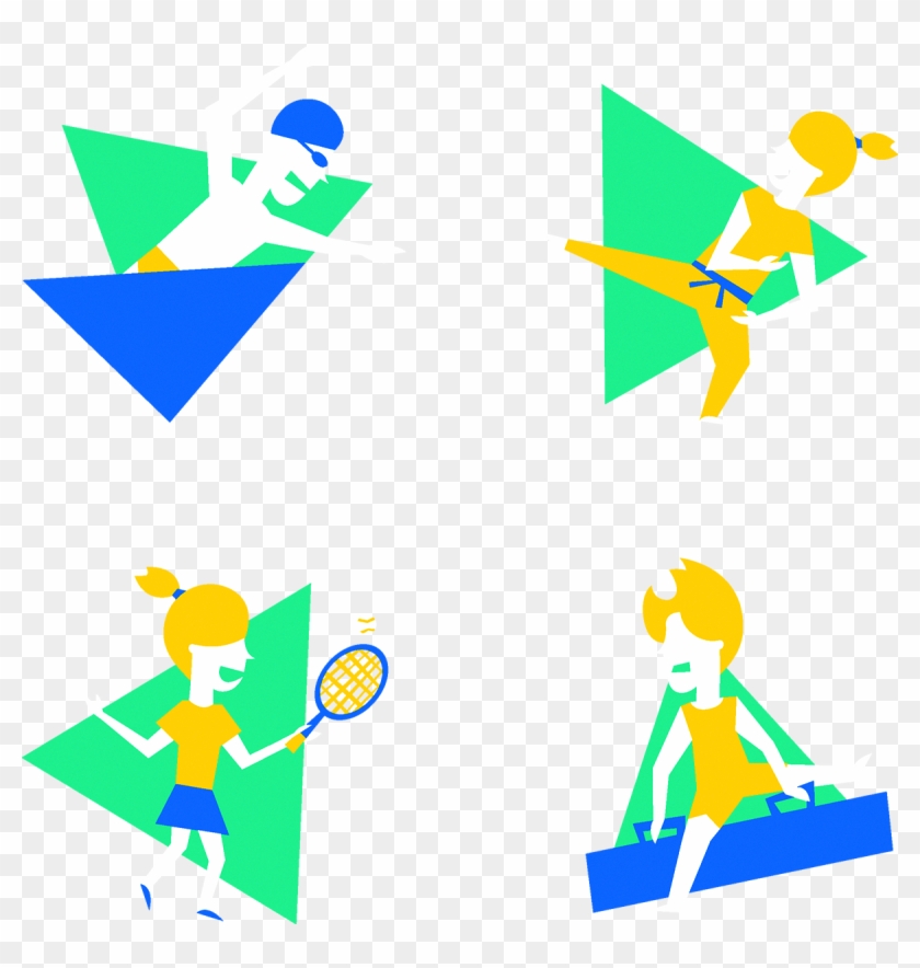 2016 Summer Olympics Sport Clip Art - 2016 Summer Olympics Sport Clip Art #357895