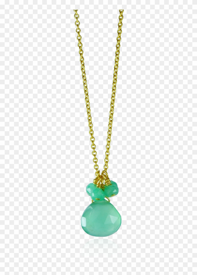 Green Onyx Pendant - Necklace #357875