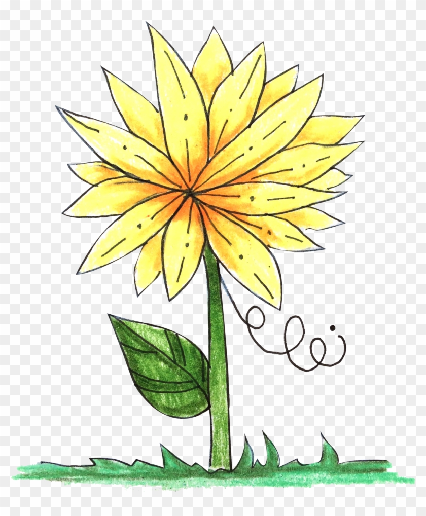 Free Yellow Flower Clipart Download - Clip Art #357990
