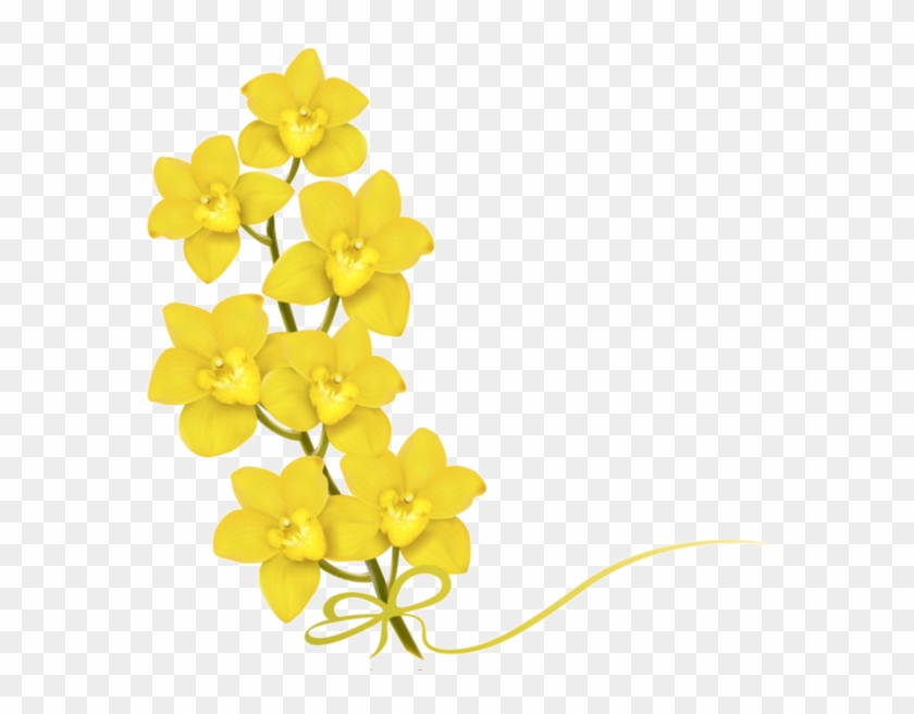 Yellow Flower Clip Art - Yellow Flower Clip Art #358035