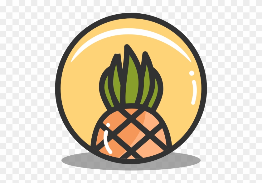 Computer Icons Fruit Pineapple Clip Art - Tropical Icon #358027