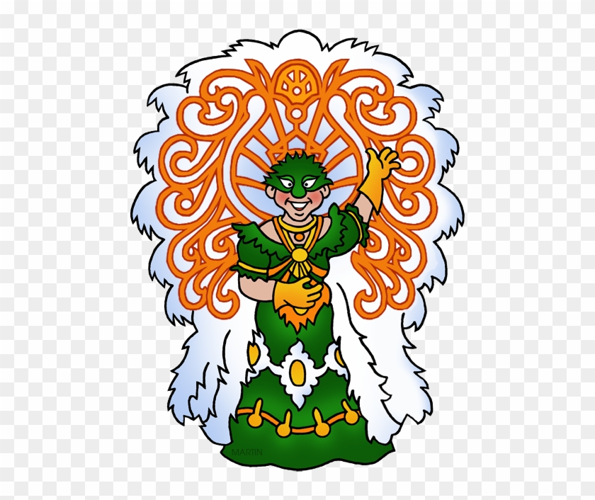 Mardi Gras Dancer - Cartoon #358026