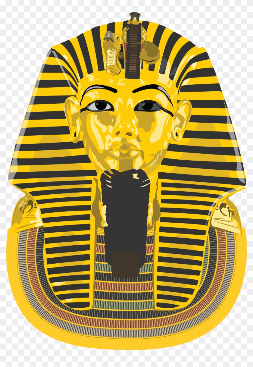 Free Clipart Of An Ancient Egyptian Death Mask For - Free Clipart Of An Ancient Egyptian Death Mask For #358072