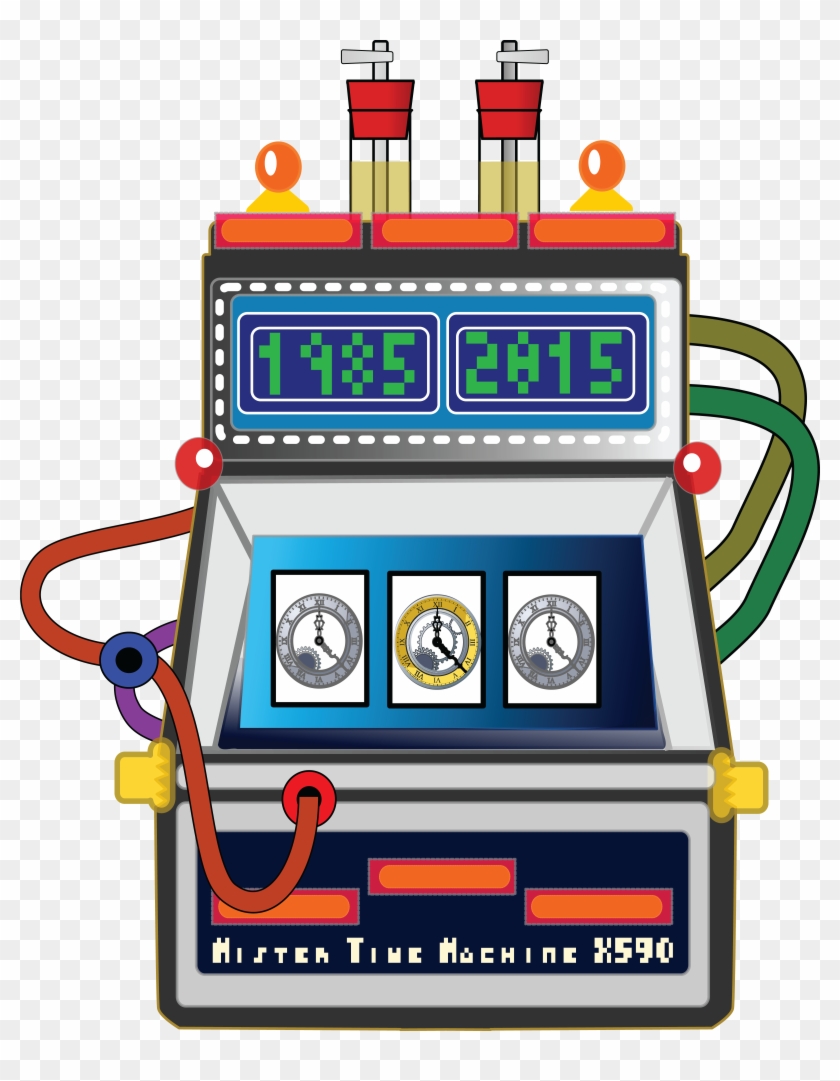 Free Clipart Of A Time Travel Machine - Time Travel Machine Vector #358088