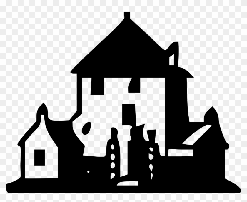 Haunted House Vector 11, Buy Clip Art - House Clip Art #358138