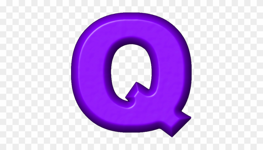 Letter Q Purple #358288