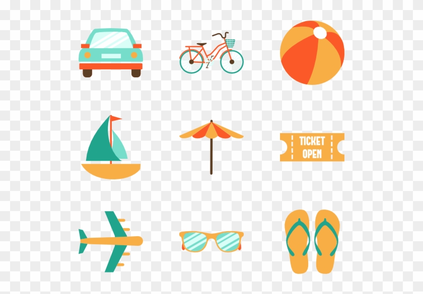 Summertime Collection - Summer Icon Vector Png #358293