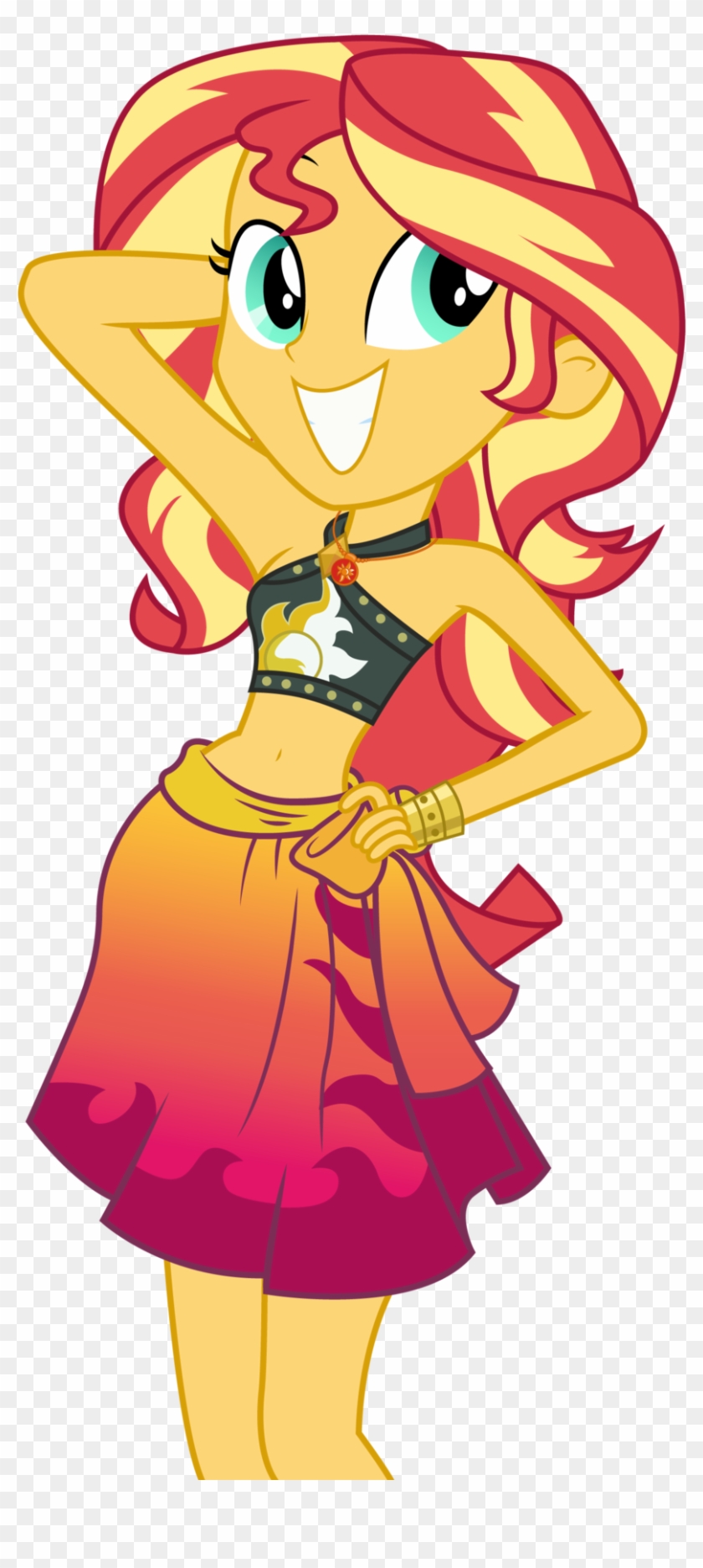 Summertime Sunset By Ahsokafan100 Summertime Sunset - Sunset Shimmer My Little Pony Equestria Girls #358296