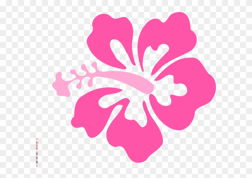 Coral Hibiscus Clip Art - Hibiscus Clip Art #358332