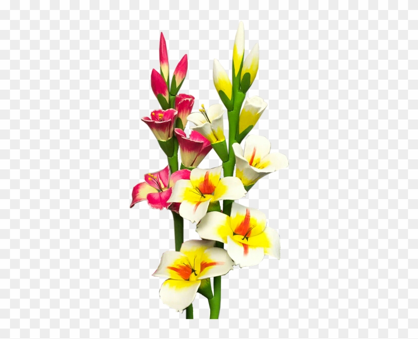 Wooden Gladiolus Flower05 - Gladiolus Png #358345