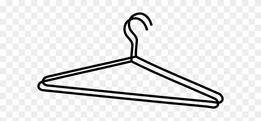 Coat Clipart Clothes Hanger - Clothing Hanger Clip Art #358373