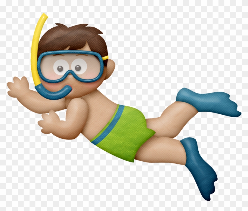 Lliella Bk-underwater Boy4d - Beach Kieds Png #358392