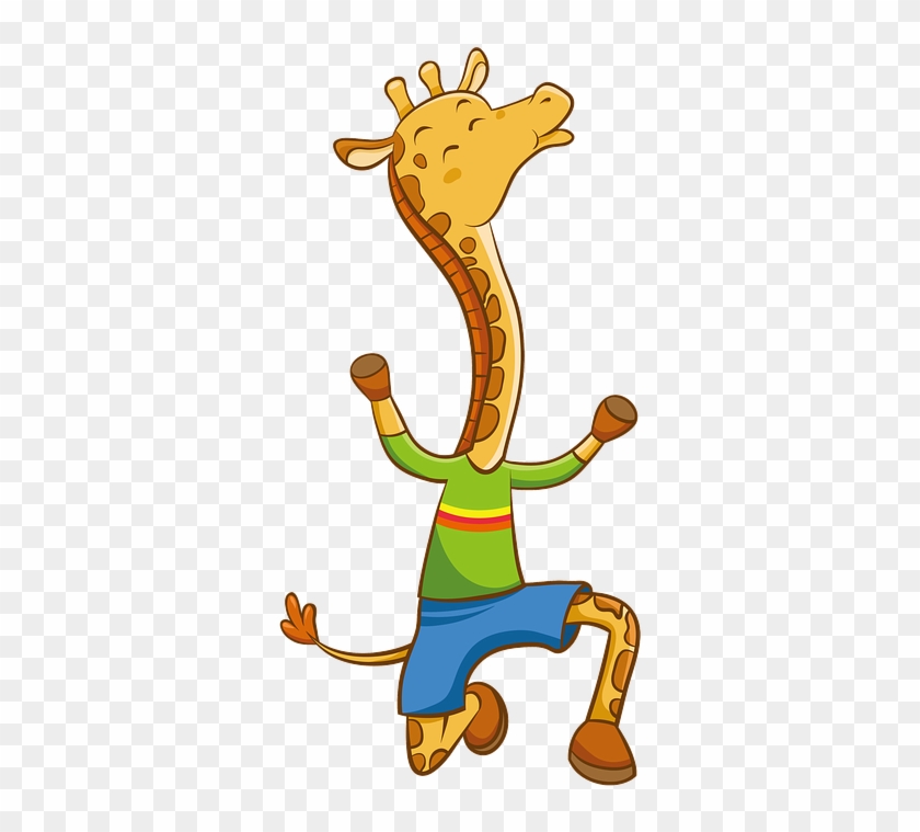 Cartoon Giraffe Clipart 20, Buy Clip Art - Zürafa Çizgi Png #358439