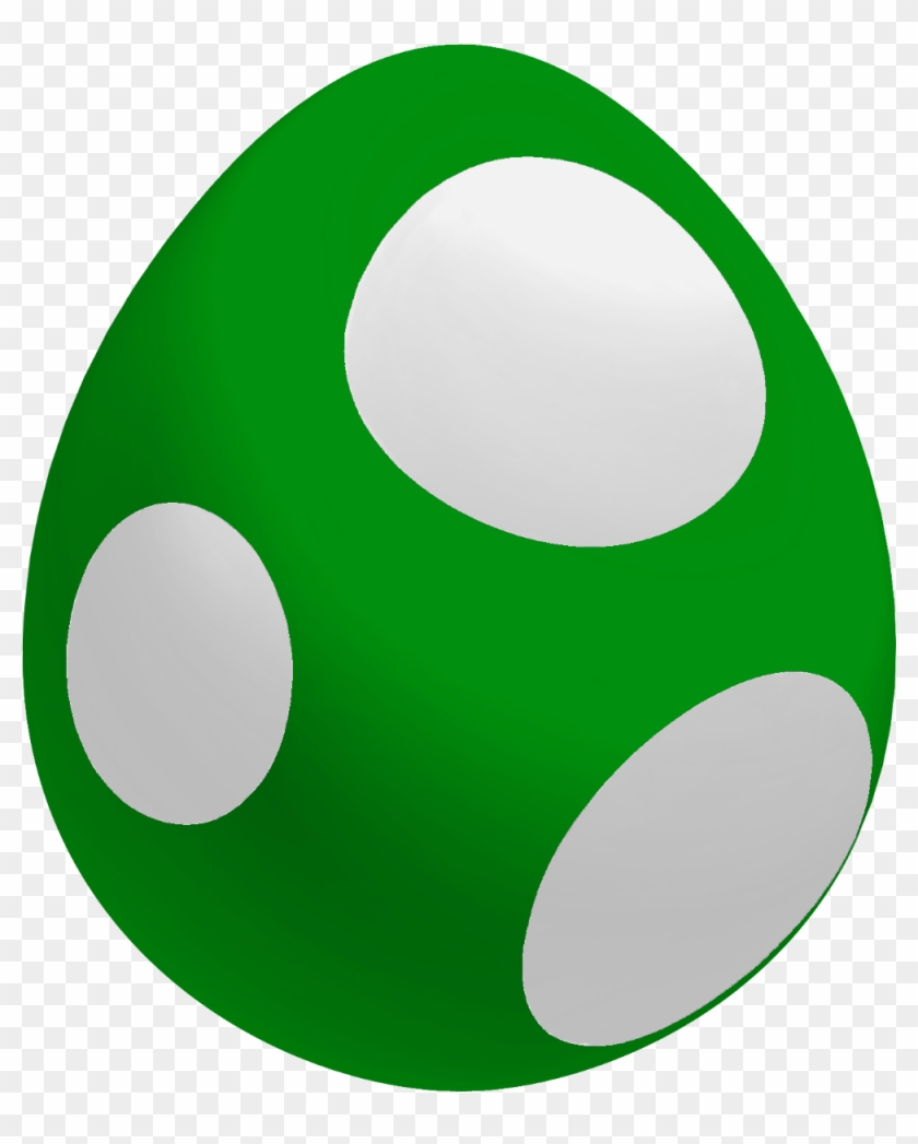 Dinosaur Eeg Clipart - Baby Yoshi Egg #358538