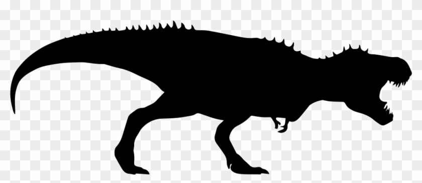 Suciasaurus Silhouette Large - T Rex Dino Silhouette Clipart, clipart, png  clipart