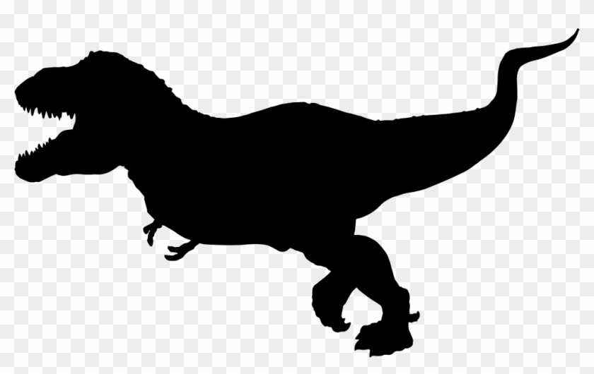 Tyrannosaurus Rex Silhouette Svg Png Icon Free Download - T Rex Silhouette Png #358594