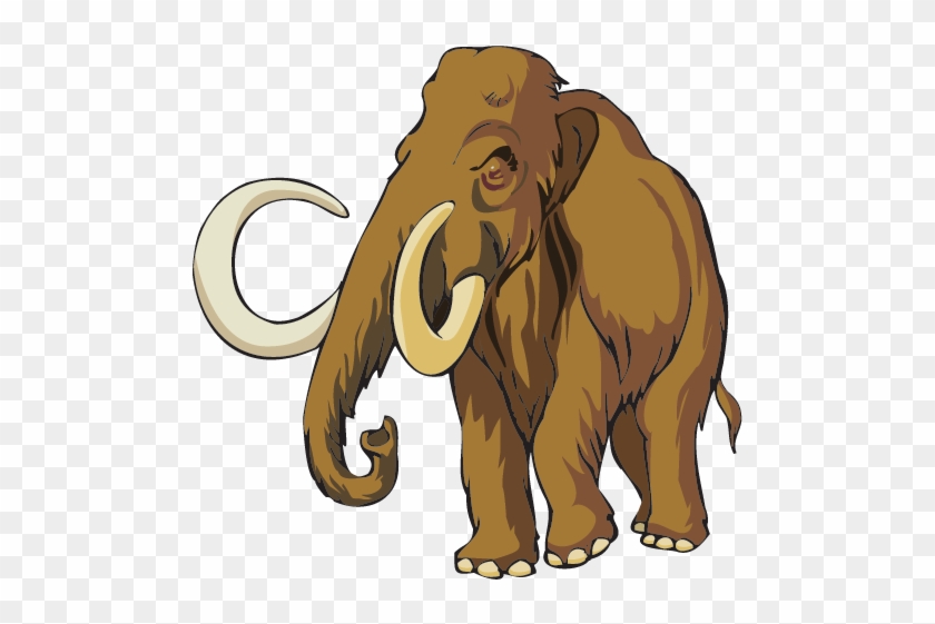 Woolly Mammoth Clipart Dinosaurs - Woolly Mammoth Clipart #358611