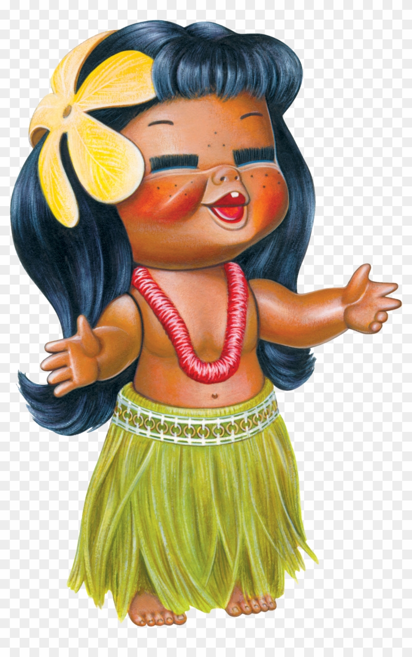 Vintage T-shirts, Hoodies - Hula Girl Png #358629