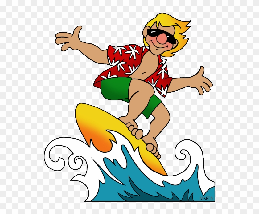 State Individual Sport Of Hawaii - Surfer Clip Art #358665