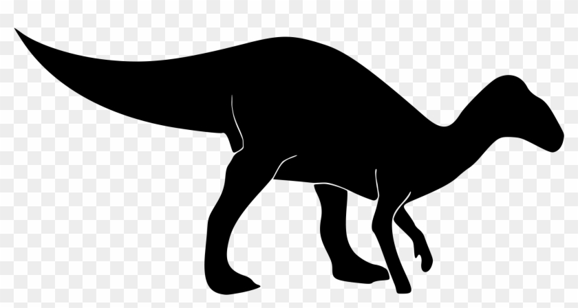 File - Ornithopod Silhouette - Svg - Wikimedia Commons - Ornithopod Silhouette #358678