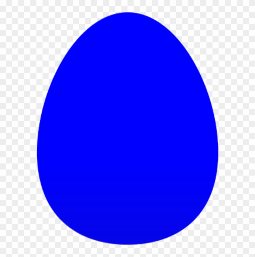 Blue Egg Clipart - Blue Circle Png Image Hd #358739