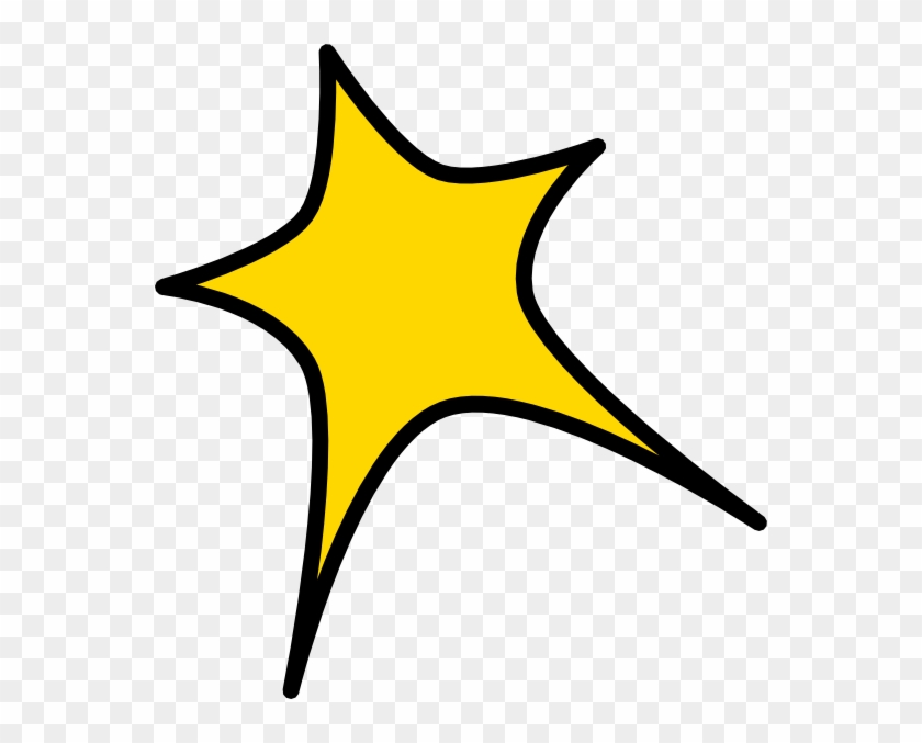 Yellow Star Clip Art - Stars Cartoon Vector #358768