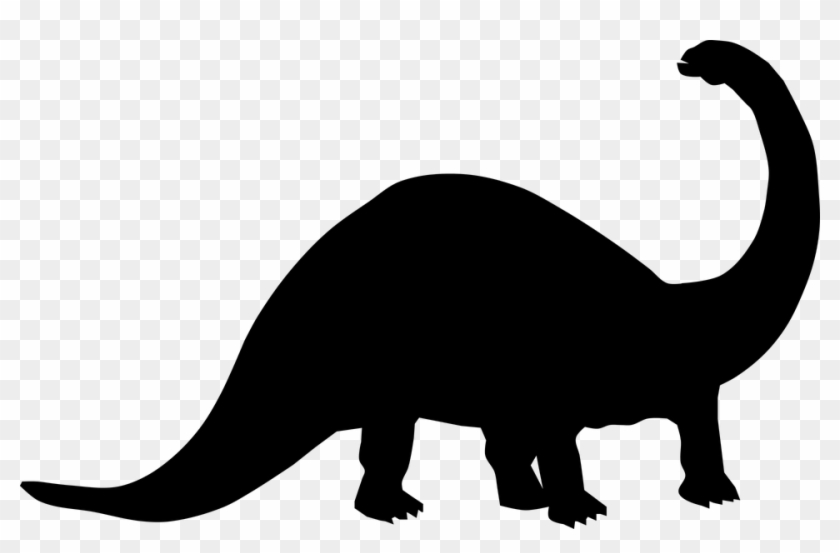 Dino - Dinosaur Clipart Black And White #358801