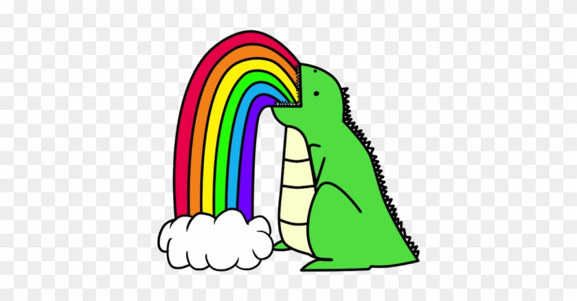 Unicorn Puke - Throwing Up Rainbows Gif #358819