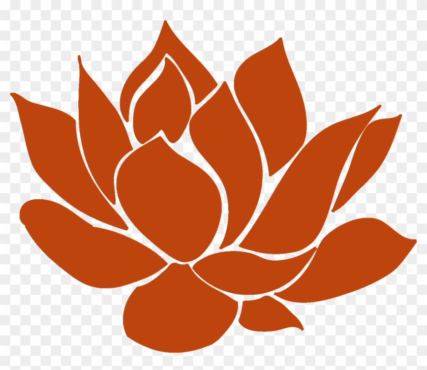 Orange Lotus Transparent Png #358863